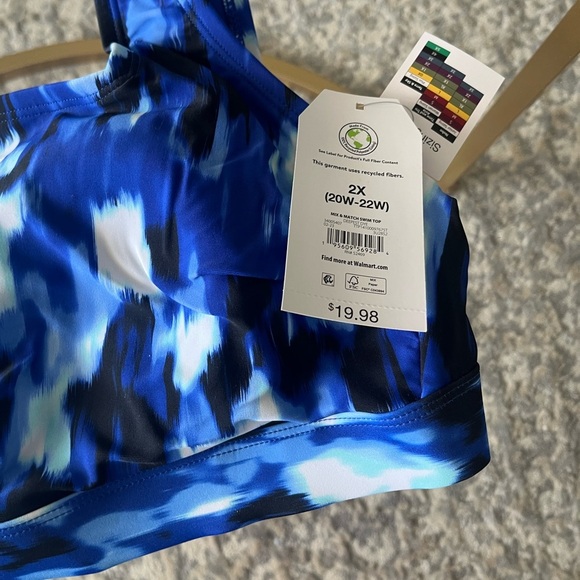 NWT Plus Size Bikini Lot of 8, Time and Tru (Walmart), 1X, 2X, and 3X! - Picture 10 of 17